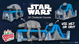 Star Wars 50FT Obstacle Course Wet or Dry | Inflatable Obstacle Course