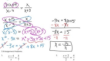 7 8 Solving Rational Equations Day 2 Pt2
