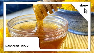 Dandelion Honey