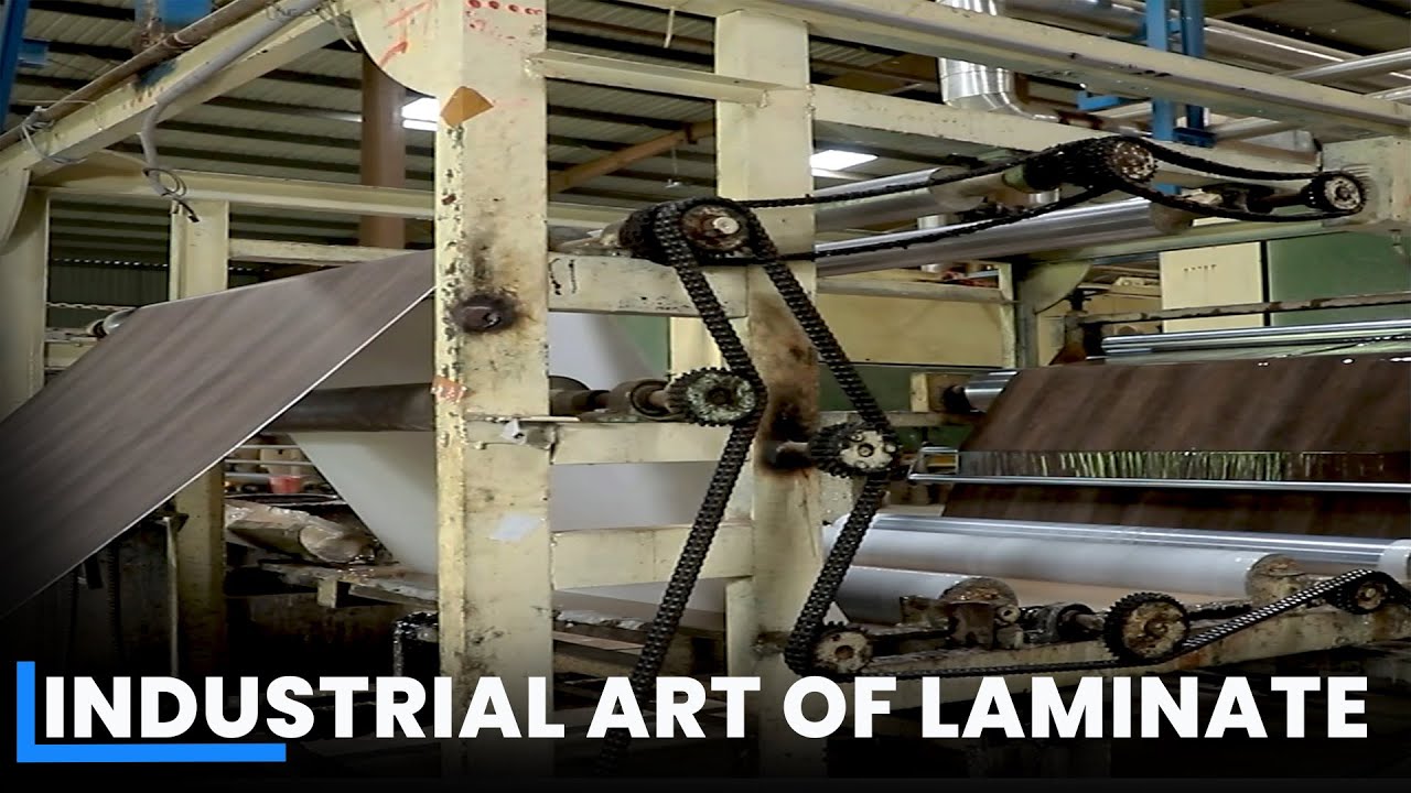 क्या आपने कभी लैमिनेट शीट को बनते देखा है Industrial Laminate