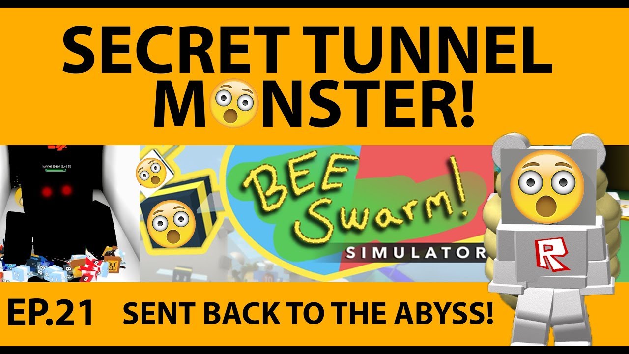 1 Bee Swarm Simulator Player Secret Tunnel Bear Sdmittens Youtube - how to defeat tunnel bear gifted egg reward roblox bee swarm simulator