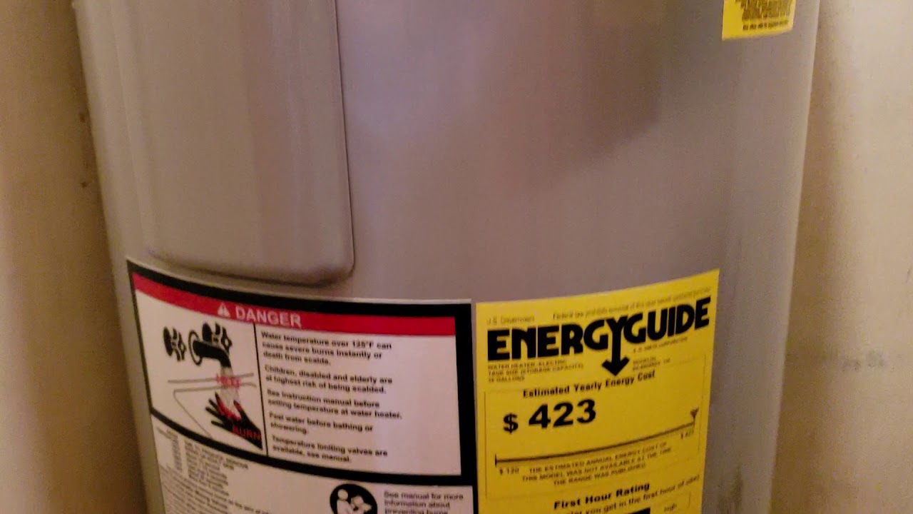 Whistling water heater - YouTube