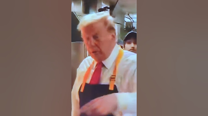 Donald Trump works the fries at McDonald's #pennsylvania #mcdonalds #shorts #trump #food #2024