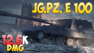 Jg.Pz. E 100 - 5 Kills 12.6K DMG - After the break! - World Of Tanks