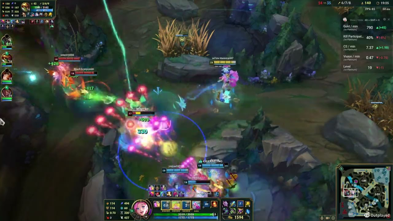 Wombo Combo URF moment