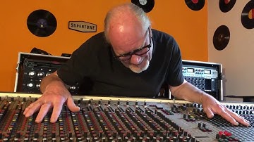 Simon Campbell freaks out over Supertone Records new CADAC J series analog recording console