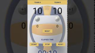 video demo of Volleyball score keeper app screenshot 1