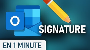 Ajouter une SIGNATURE à vos MAILS sur Outlook