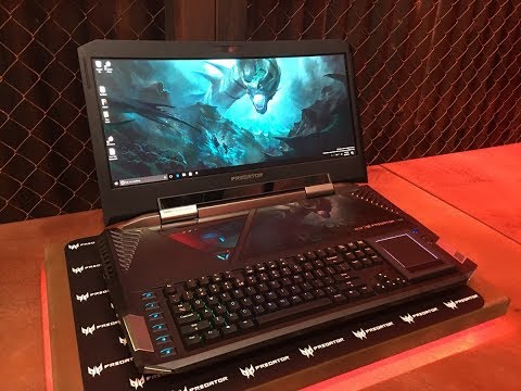 Мощнейший игровой ноутбук Acer Predator 21 X за 700000!!!