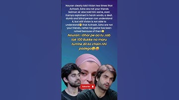 Big boss 18 Everyone tried but Vivian is not ready to understand this #ytshorts #shortsfeed #shorts