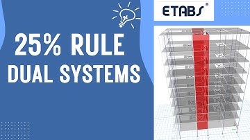 How to Check the 25% Rule for Dual Systems in ETABS / SAP2000 | Staged Construction Analysis