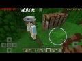 Jogando Minecraft pe com minha irmã 💗#1