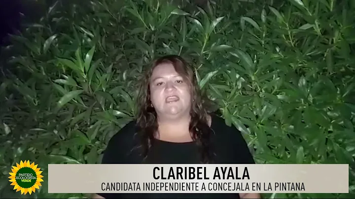 Claribel Ayala - Candidata independiente a conceja...