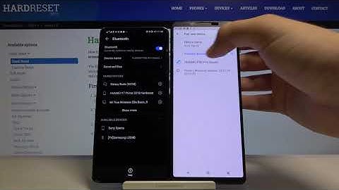 How to Connect Bluetooth Device with SONY Xperia 1 II – Bluetooth Connection