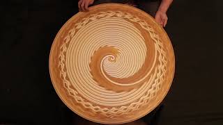 Artist Mikhail Sadovnikov Creates Hypnotically Amazing Patterns on Clay on a Spinning Potter's W