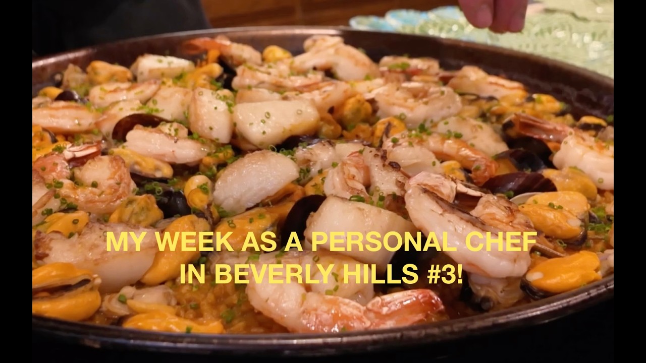WHAT I COOKED IN A WEEK OF BEING A PRIVATE CHEF IN BEVERLY HILLS #3!