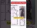 46 size kurti ka perfect pattern 😍 Easy cutting & stitching | Beginners ke liye best 💖 #shorts