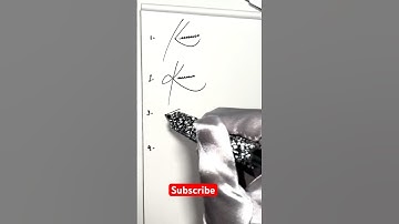Letter K signature ideas #2023 #signature