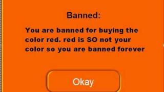 Club penguin Funny bans