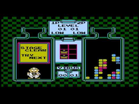 Dr. Mario прохождение rus(NES,Famicom,Dendy)