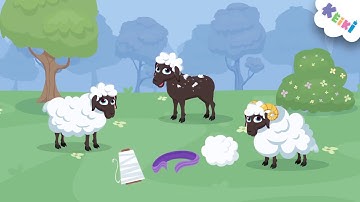 Learn through play with Keiki App!  Where does wool come from?