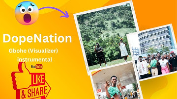 DopeNation -  Gbohe (Visualizer) [instrumental]