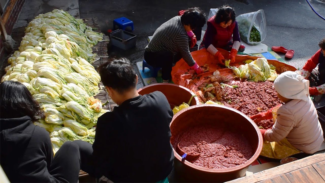200포기 김장하는 시골 할머니 | 김장 2부