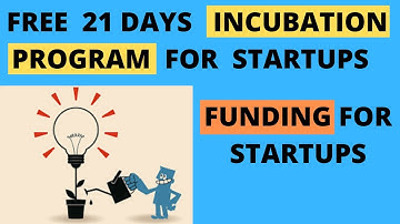 Free Incubation program for Startups|Startup India|Startup Funding|Seed Funding| IIM Kashipur