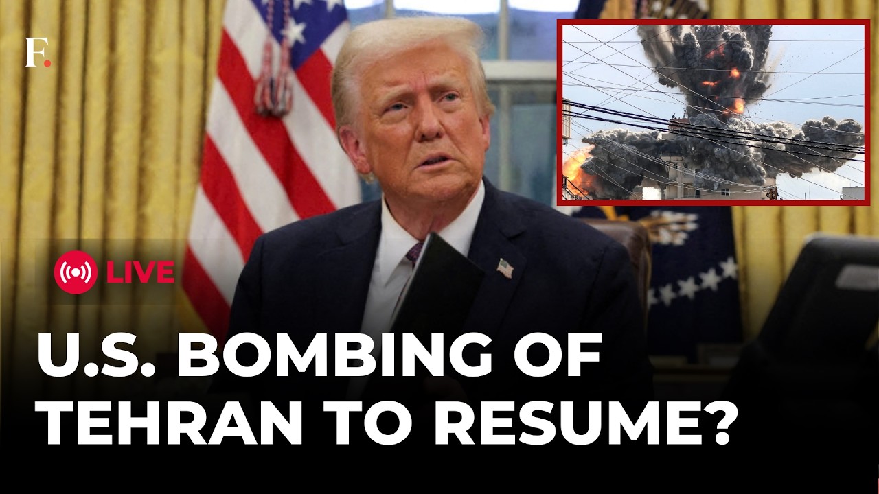 Trump Rejects Iran’s 7-Day Ceasefire Plan | Will US Resume Bombing Tehran? | LIVE thumbnail