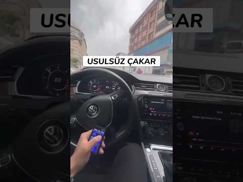 Usulsüz çakar kullanarak trafikte şov yaptı #shorst