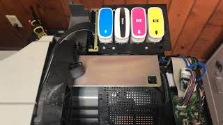 HP500 Chip Reset Decoder Card Install