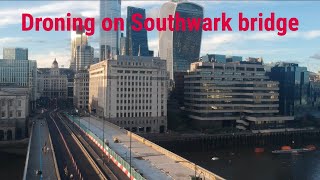 Dji Spark Droning | Cycling To Southwark Bridge