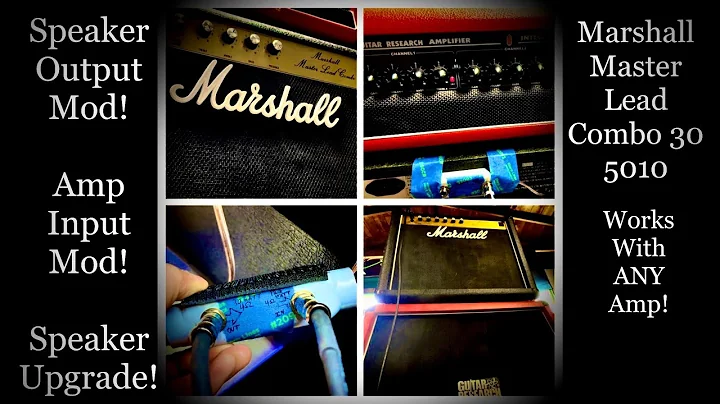 Mod ANY Combo Amp into a Head/Cab In ONE! Speaker Out, Amp In, & Speaker Upgrade!