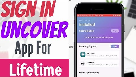 How To Sign Unc0ver App Lifetime iOS 13.5 | No computer | ReProvision [Bug Fix 2020]