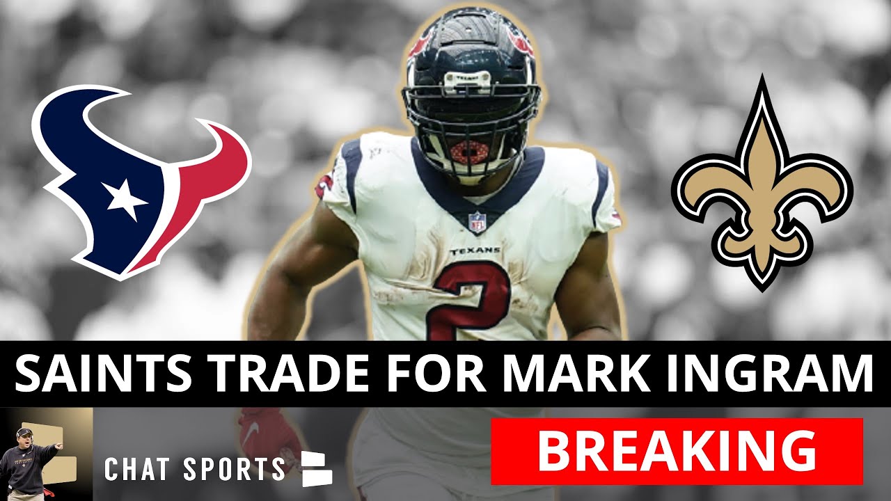 Mark Ingram trade details: Why Saints reportedly traded Texans for ...