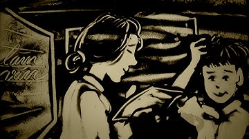 Cô giáo kể chuyện bằng tranh cát ( Tình yêu thương và trách nhiệm)