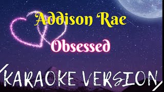 Addison Rae - Obsessed (Karaoke\/Instrumental)