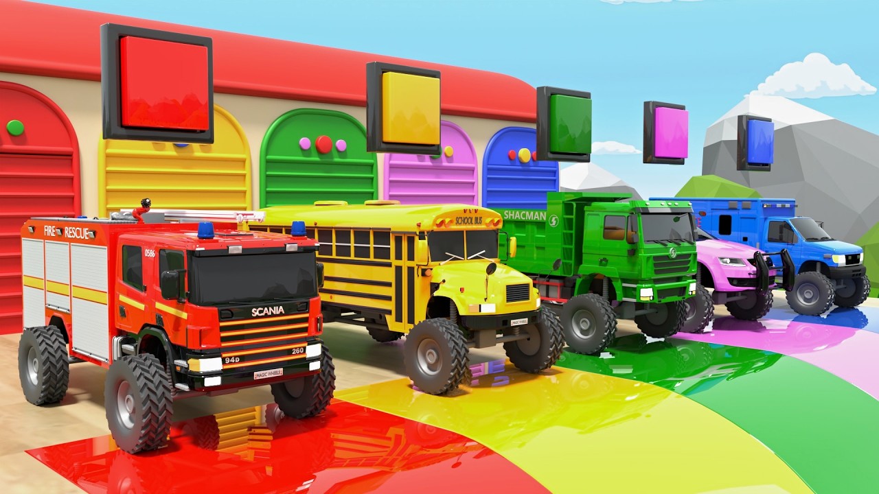 Fingerfamilien-Lied – Babylieder  Spielen und die Rutsche hinunterrutschen – Kinderreime