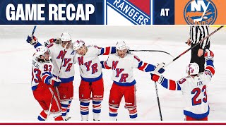 GAME HIGHLIGHTS: New York Rangers at New York Islanders: Stadium Series (2/18/24)