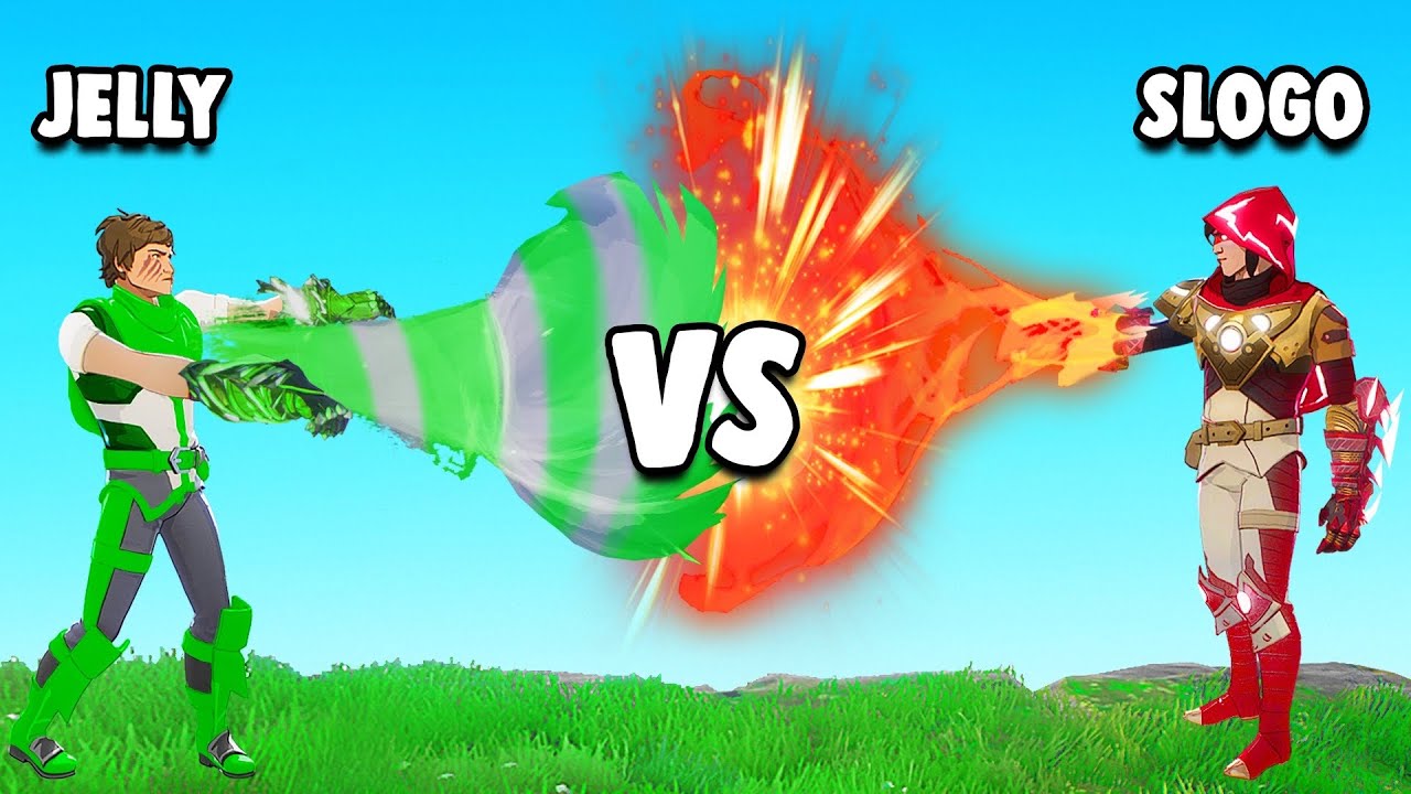 JELLY vs SLOGO Battle Royale With MAGIC! (Spellbreak)