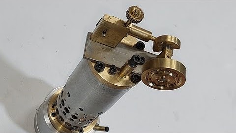 DIY Mini Steam Engine – Fully Designed & Built from Scratch!