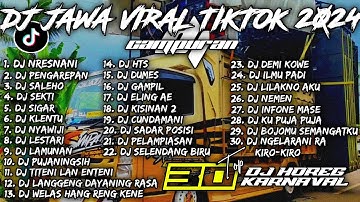 DJ JAWA VIRAL TIKTOK 2024 CAMPURAN - SOUNDRENALINE KARNAVAL HOREG AKHIR TAHUN | DJ NRESNANI X SALEHO