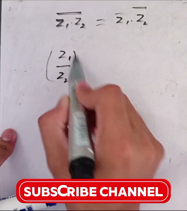 Complex numbers modulus and conjugate of complex number properties