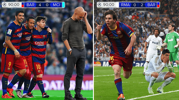 12 Times Barcelona Destroyed Big Teams in the Champions League