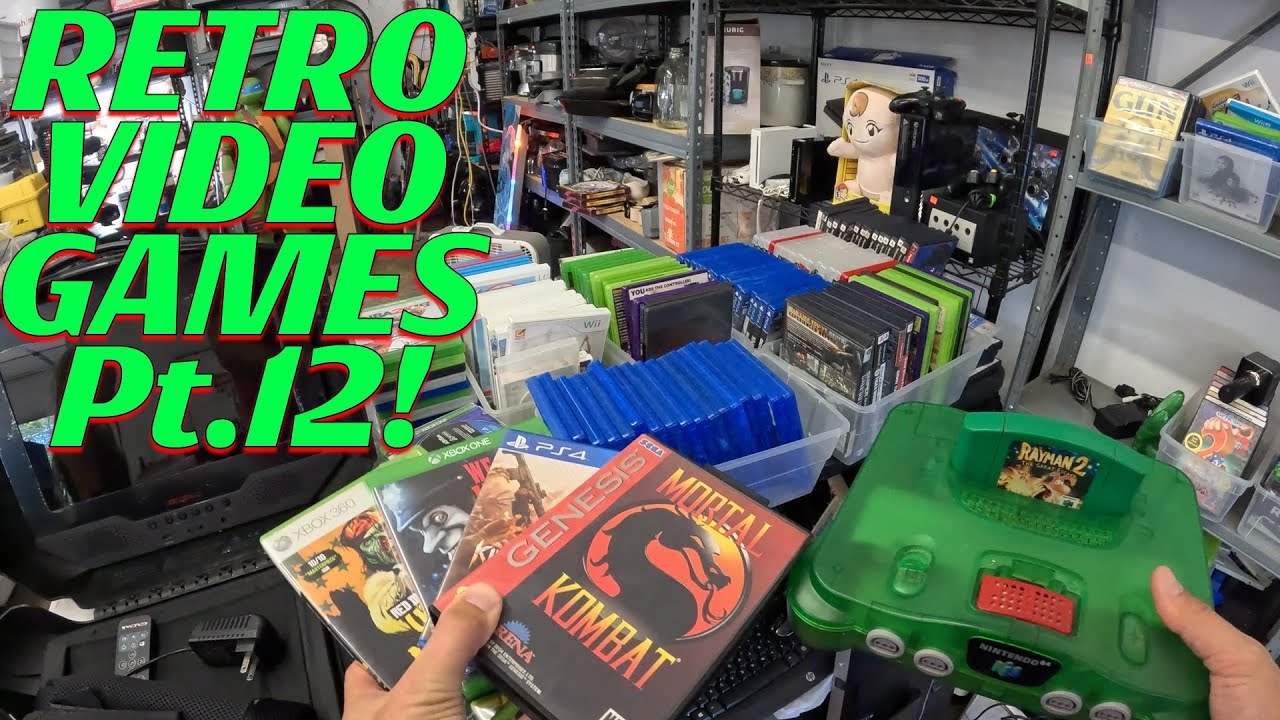 Still Buying Retro Video Games at Great Prices Pt. 12! Xbox, Sega, Nintendo, PlayStation & much more