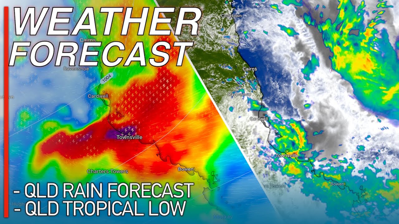 A Strong Tropical Low is Forecast to Smash North Queensland with heavy ...