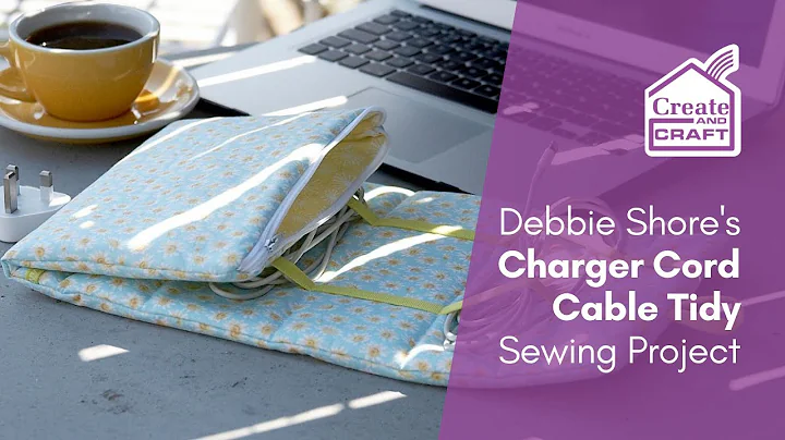 DIY Charger Cord Organiser | Debbie Shore Sewing P...