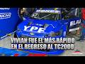TC2000 | Franco Vivian fue el mejor del viernes en Concordia