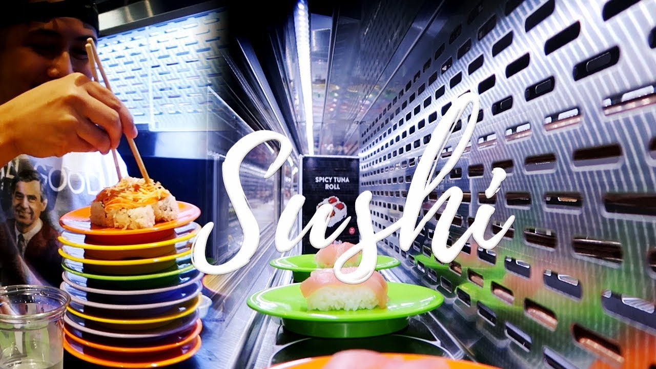 CONVEYOR BELT SUSHI KiwiKimii VLOGS YouTube