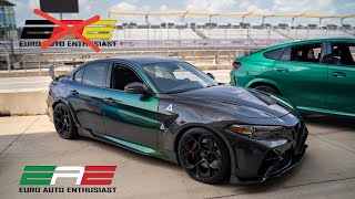 Alfa Romeo GTAm Style Giulia Steals the Show at MPACT Austin, TX